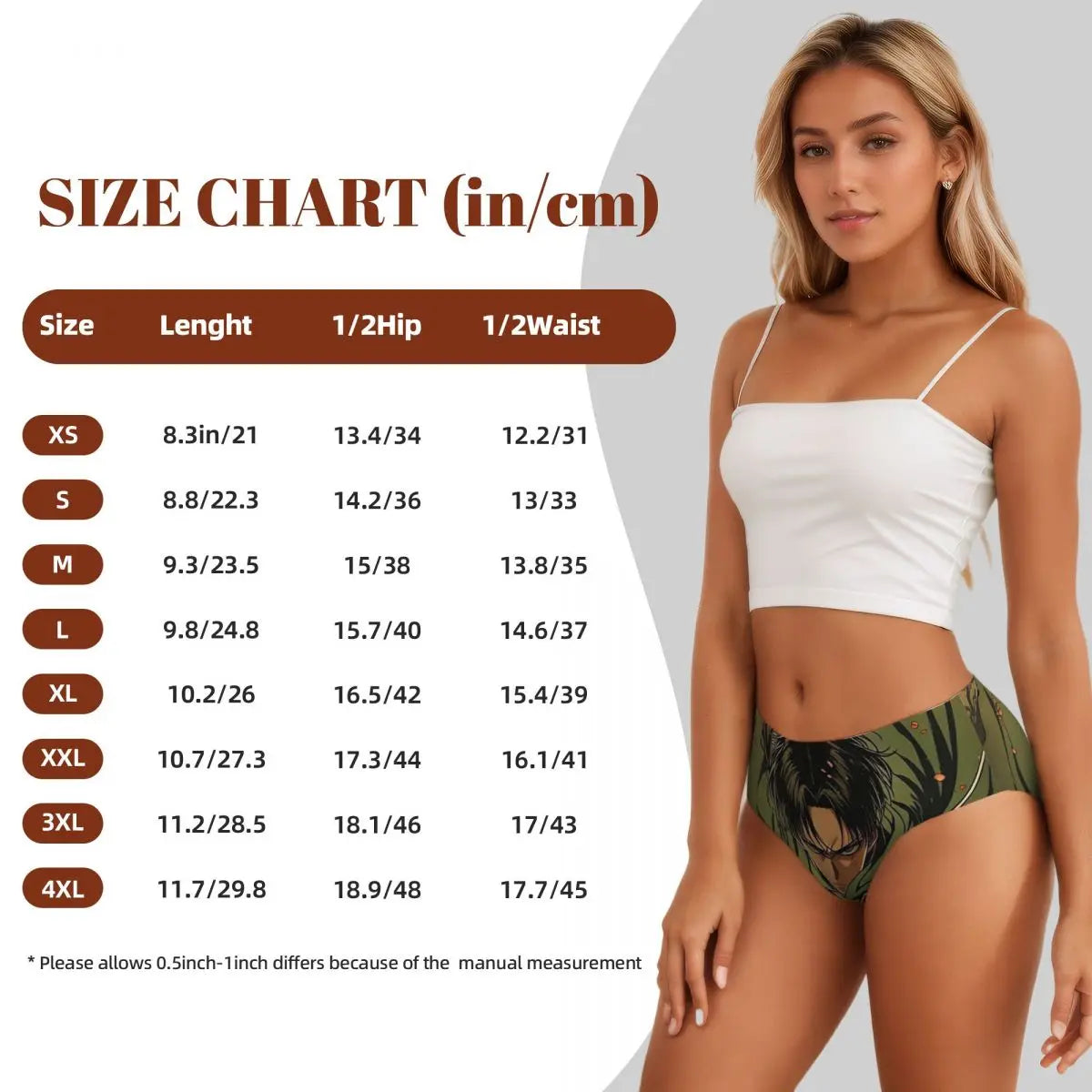 Official Attack on Titan Zeke Yeager Women's Briefs – Premium Beast Titan Anime Underwear