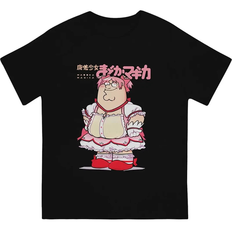 Official "Madoka Magica" Graphic T-Shirt – Premium Anime Harajuku Style Tee