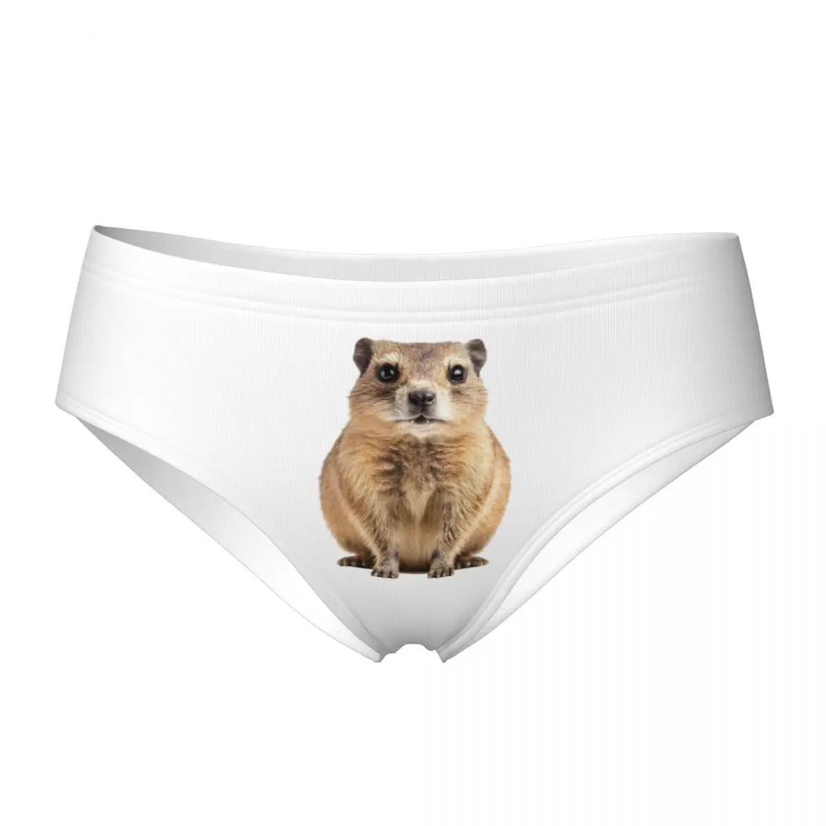 Official "Awawa" Angry Screaming Rock Hyrax Meme Women's Briefs – Premium Novelty Underwear