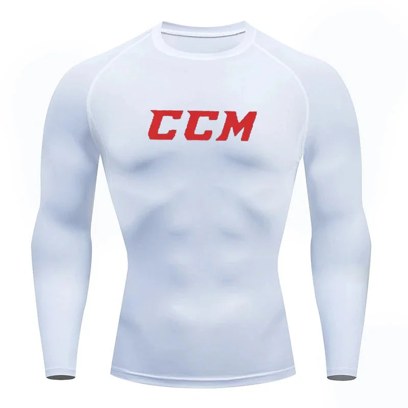 Men's "Performance Stretch" Compression Long Sleeve – Premium Gym & Running Base Layer