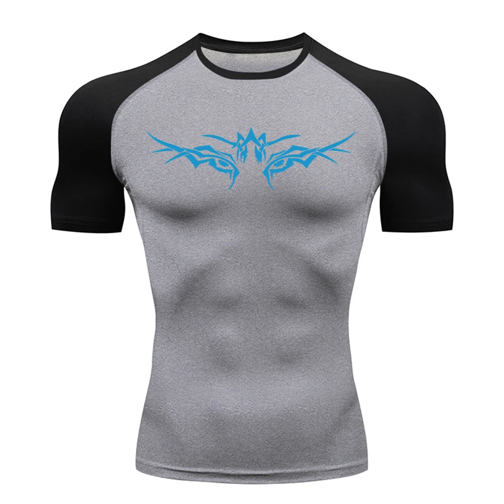 Unisex "Urban Pulse" Compression Tee – 2026 New Edition Quick-Dry Daily T-Shirt