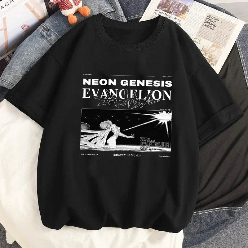 Official Evangelion "Ayanami Rei" Graphic T-Shirt – Premium Oversized Anime Streetwear