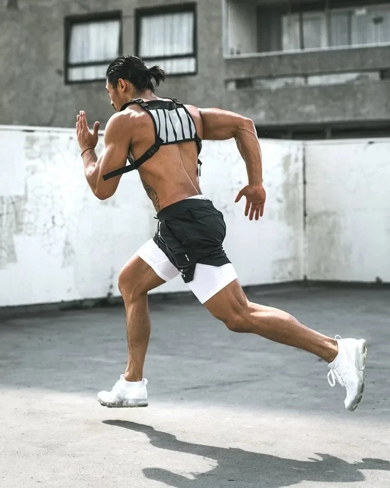 Official Hunter x Hunter 2-in-1 Performance Shorts – Premium Anime Gym Bilayer Shorts