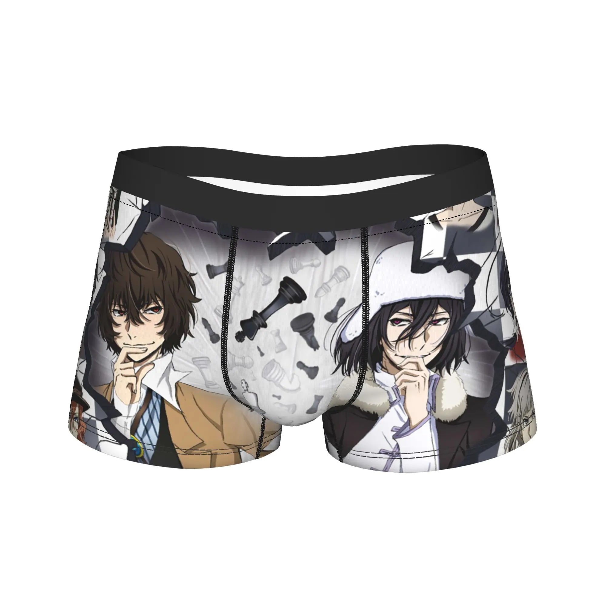 Official Bungou Stray Dogs Anime Boxer Briefs – Premium Breathable Men's Underwear