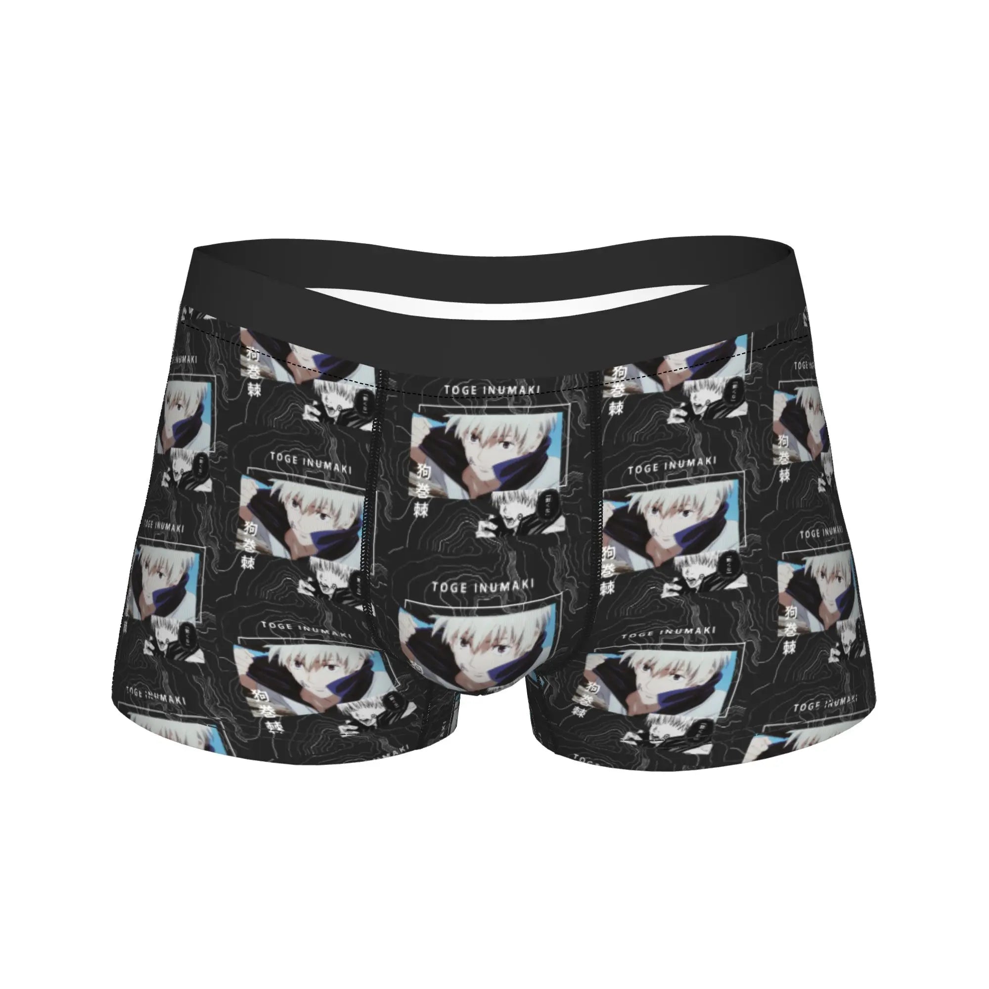 Official Satoru Gojo Jujutsu Kaisen Boxer Briefs – Premium Breathable Men's Underwear