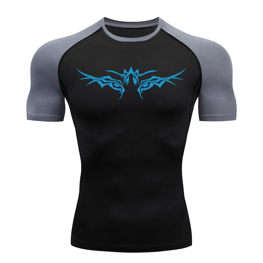 Unisex "Urban Pulse" Compression Tee – 2026 New Edition Quick-Dry Daily T-Shirt