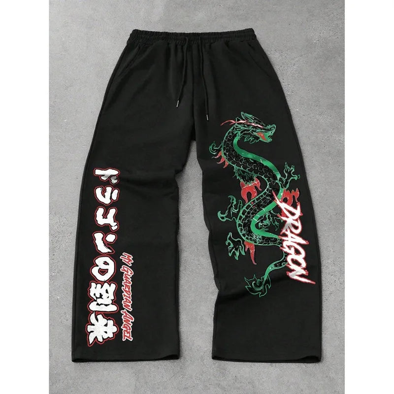 Men's "Hyper-Vivid" 3D Printed Sports Pants – Quick-Dry Performance & Party Joggers