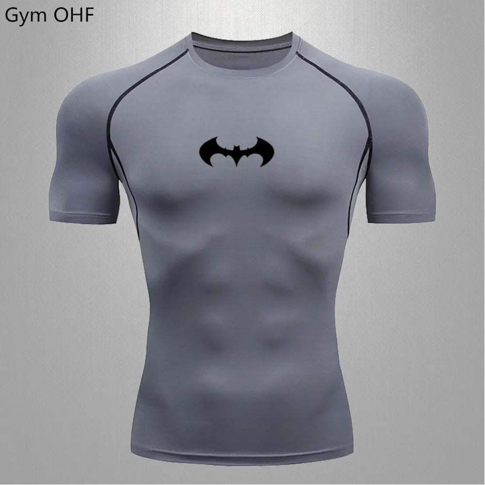 Men's "Elite Performance" Compression Long Sleeve – Premium Rash Guard for Gym, BJJ & Running