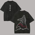Official Bandai "Minato Namikaze" Acid Wash T-Shirt – Premium "Fourth Hokage" Back Print Tee