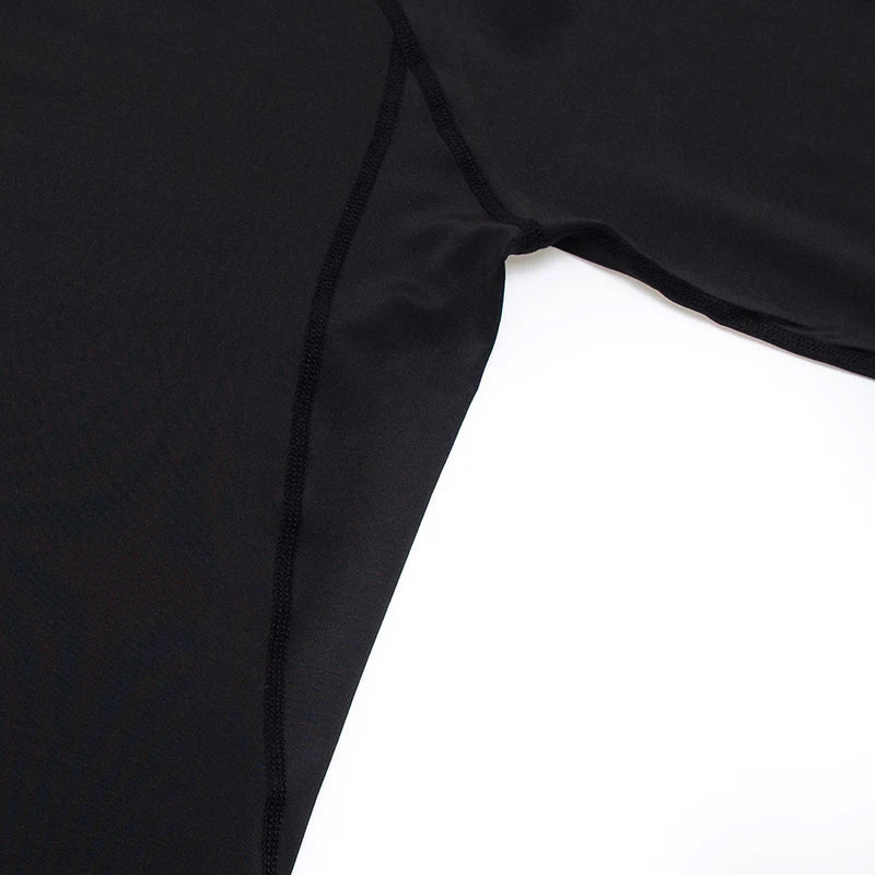 Men's "Pro-Fit" Compression Long Sleeve – Premium Rash Guard for BJJ, MMA & Gym