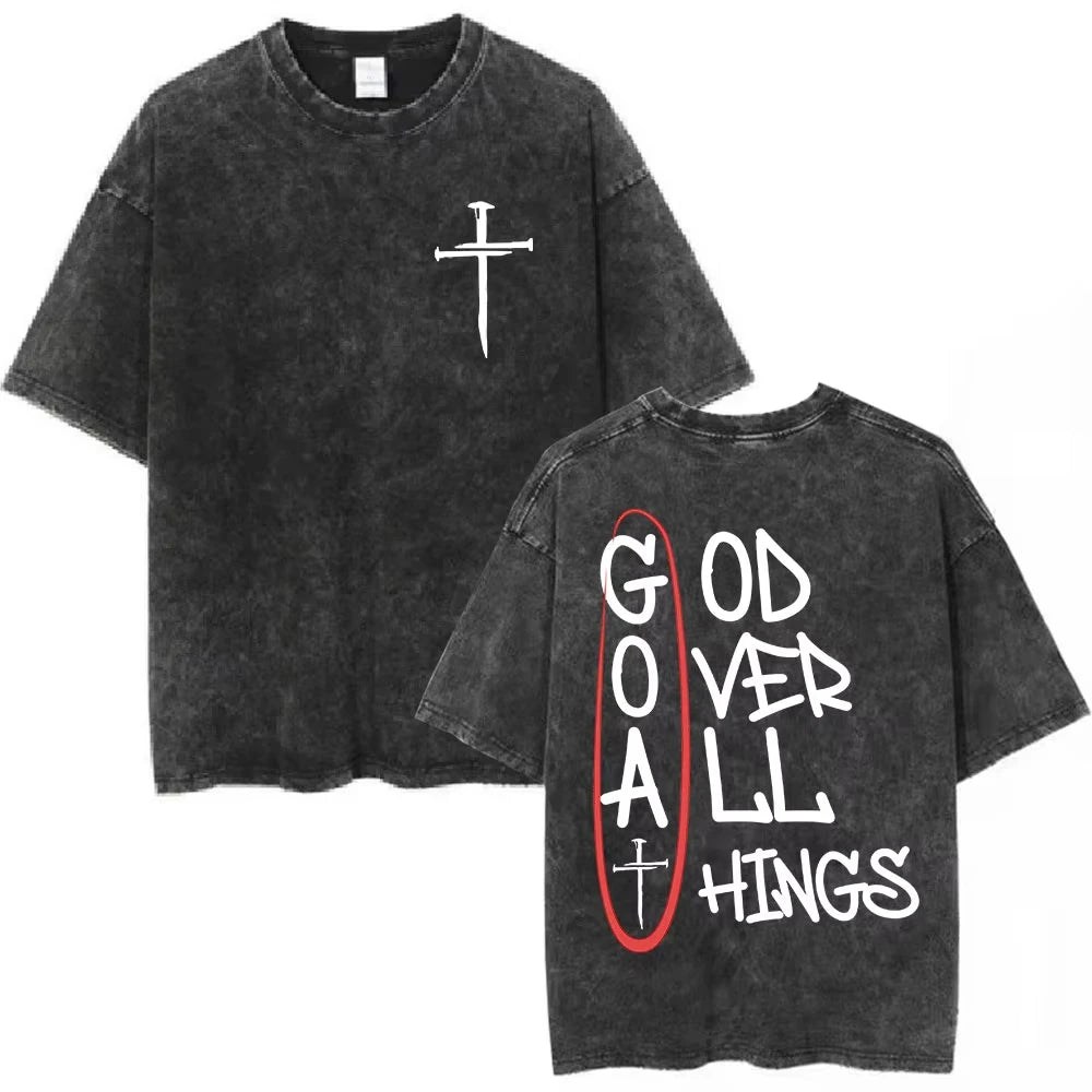 Official "Forgive Them Father" Vintage Washed T-Shirt – Premium 100% Cotton Faith Streetwear