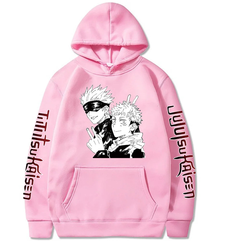 Official Satoru Gojo Jujutsu Kaisen Hoodie – Premium Warm Fleece Anime Sweatshirt