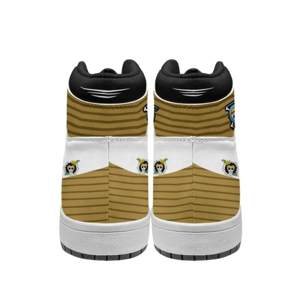 Official Bandai "One Piece: Luffy & Zoro" Sneakers – Premium Anime Casual Board Shoes