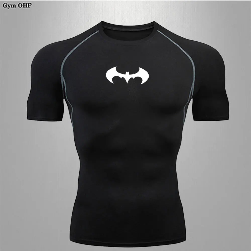 Men's "Elite Performance" Compression Long Sleeve – Premium Rash Guard for Gym, BJJ & Running