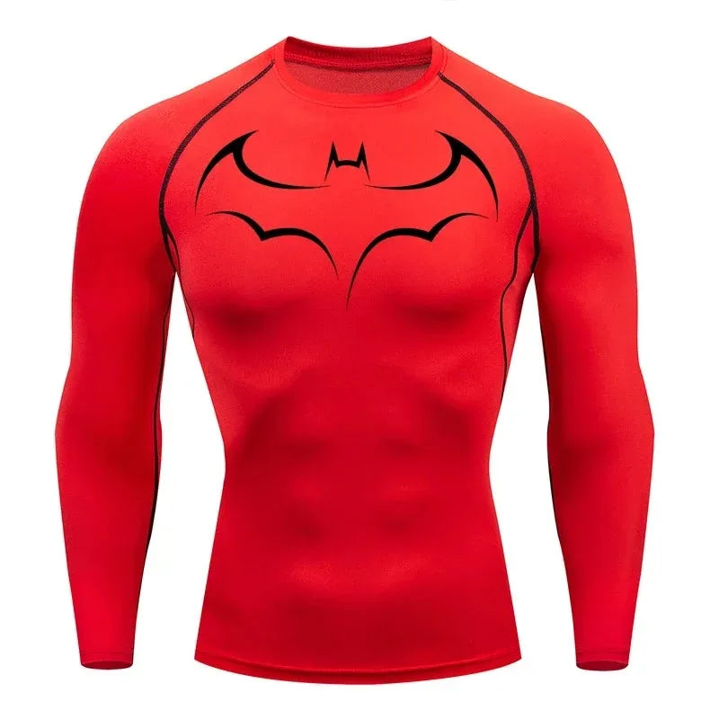 Men's "Core Performance" Compression Tee – High-Elasticity Short Sleeve Gym Shirt