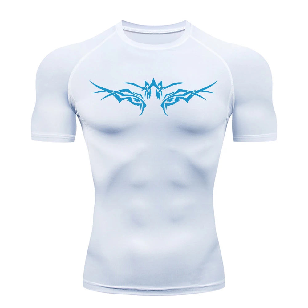 Unisex "Urban Pulse" Compression Tee – 2026 New Edition Quick-Dry Daily T-Shirt