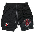 Official Hunter x Hunter 2-in-1 Performance Shorts – Premium Gym Shorts with Pockets