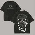 Official Bandai "Ryomen Sukuna" Acid Wash T-Shirt – Premium "Know Your Place" Back Print Tee