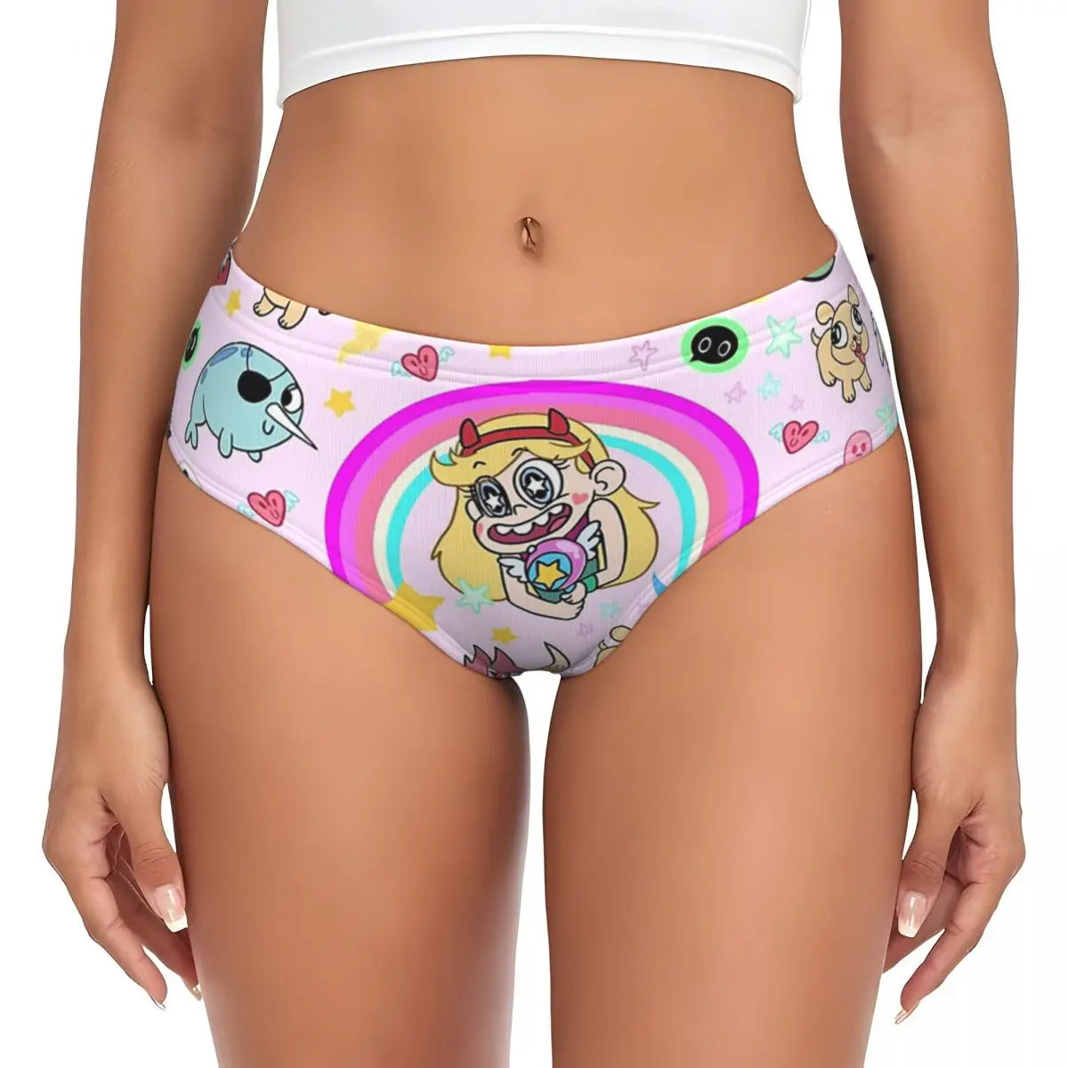 Official Star vs. The Forces of Evil Women's Briefs – Premium Star Butterfly Anime Underwear