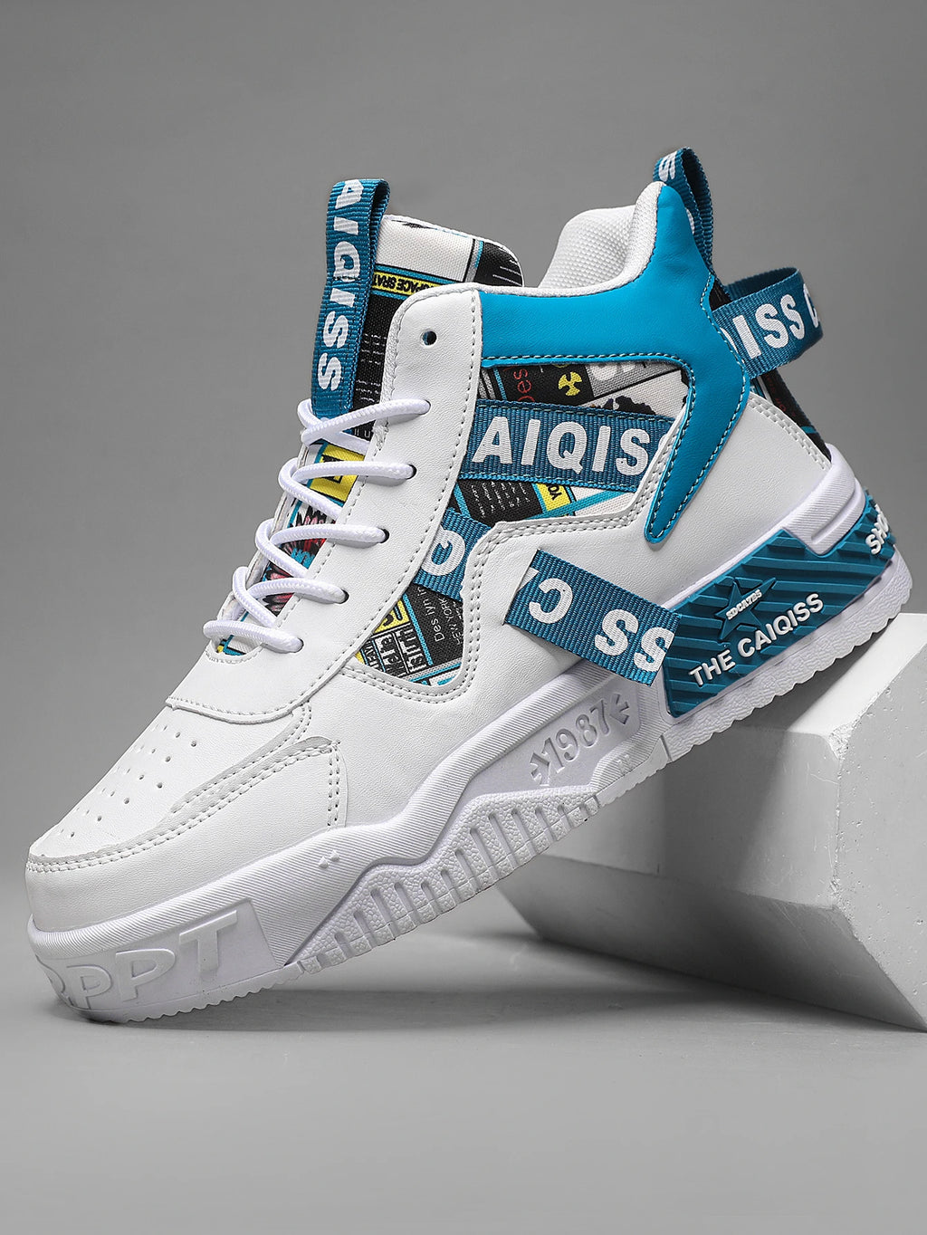 Men's "Cloud-Walk" Ultra-Light Skateboard Shoes – Breathable High-Elasticity Urban Sneakers