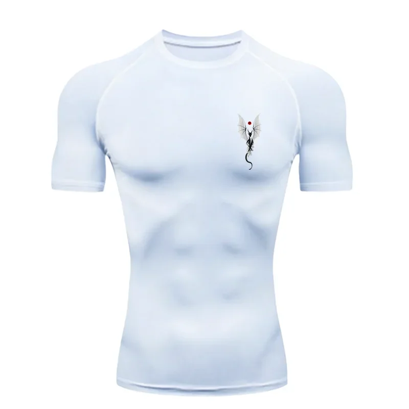 Men's "Patriot Skull" Compression Shirt – Premium 2026 Quick-Dry Tactical Gym Tee