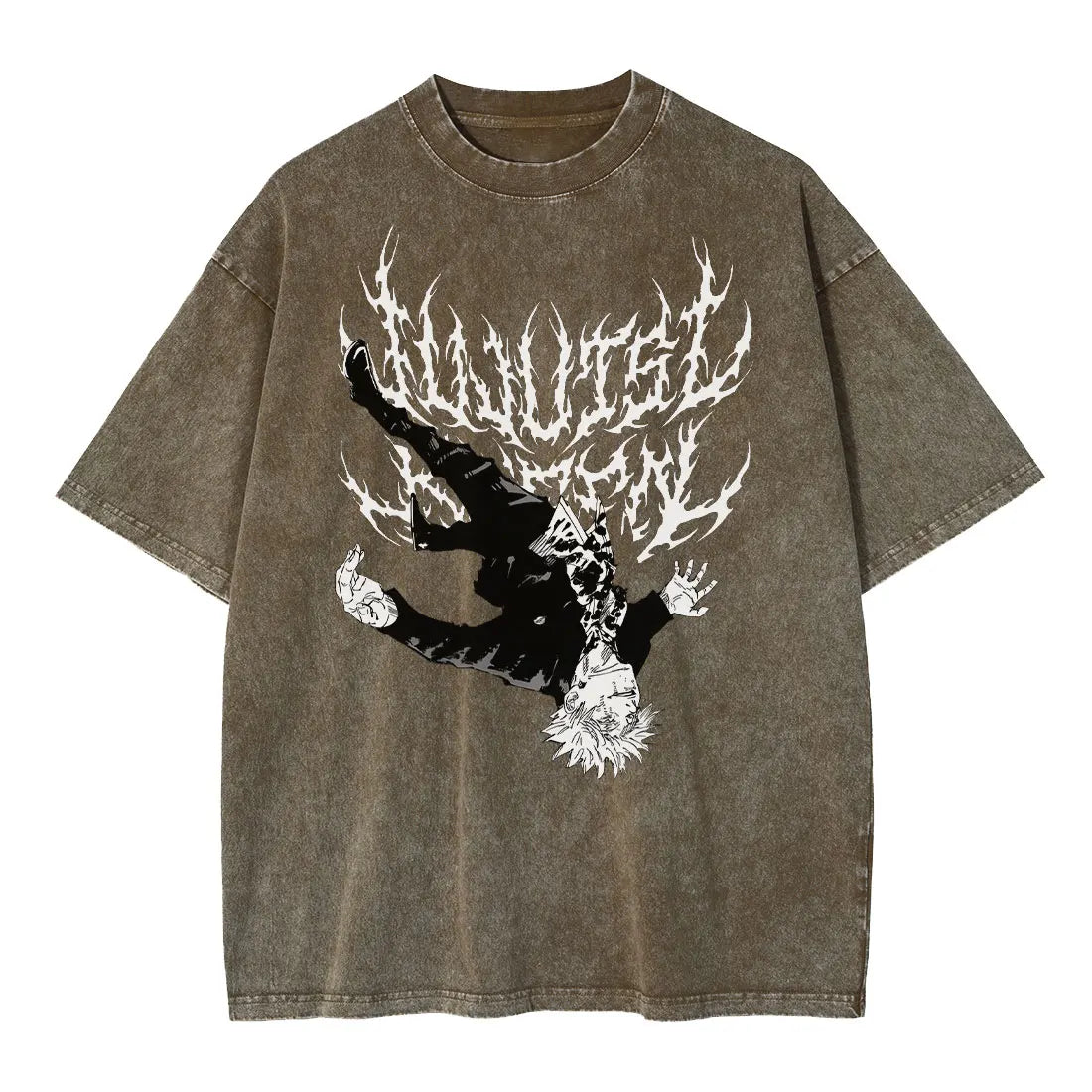 Official Jujutsu Kaisen "Choso" Retro Black T-Shirt – Premium 100% Cotton Washed Tee