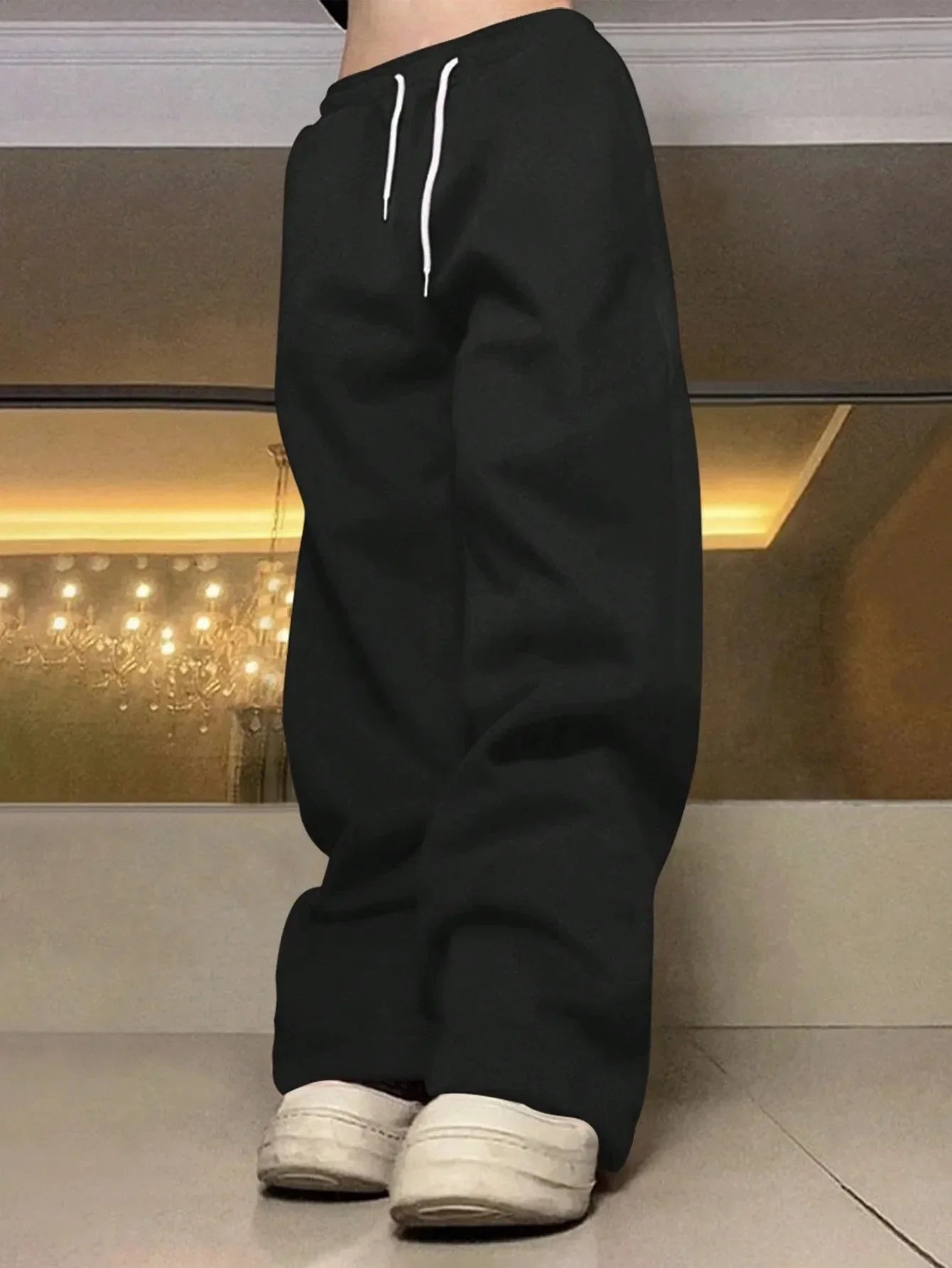 Men's "Dark Urban" Gothic Jogger Pants – Premium Straight-Leg Skinny Streetwear