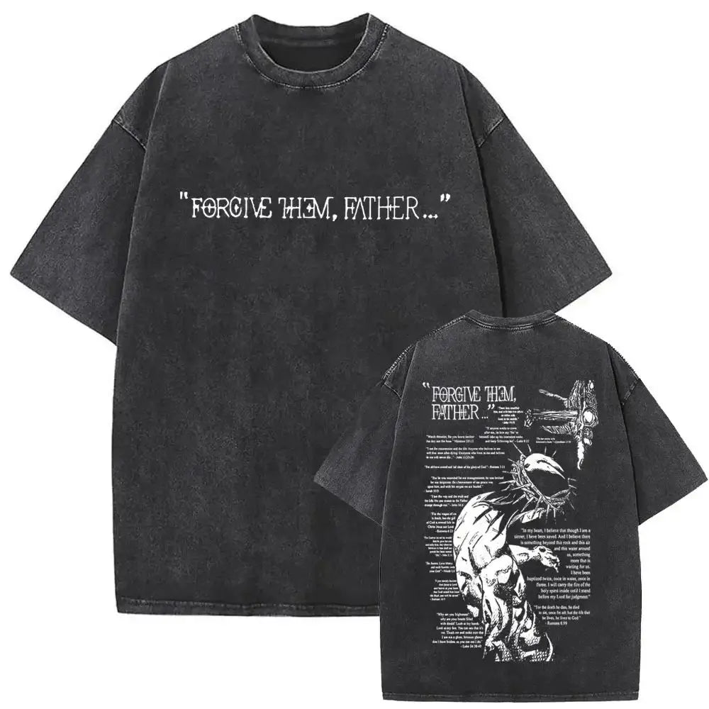 Official "Jesus Is King" Vintage Washed T-Shirt – Premium 100% Cotton Faith Streetwear