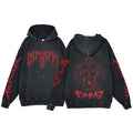 Premium 100% Cotton Gothic Hoodie – Heavyweight Minimalist Sweatshirt for Men & Women