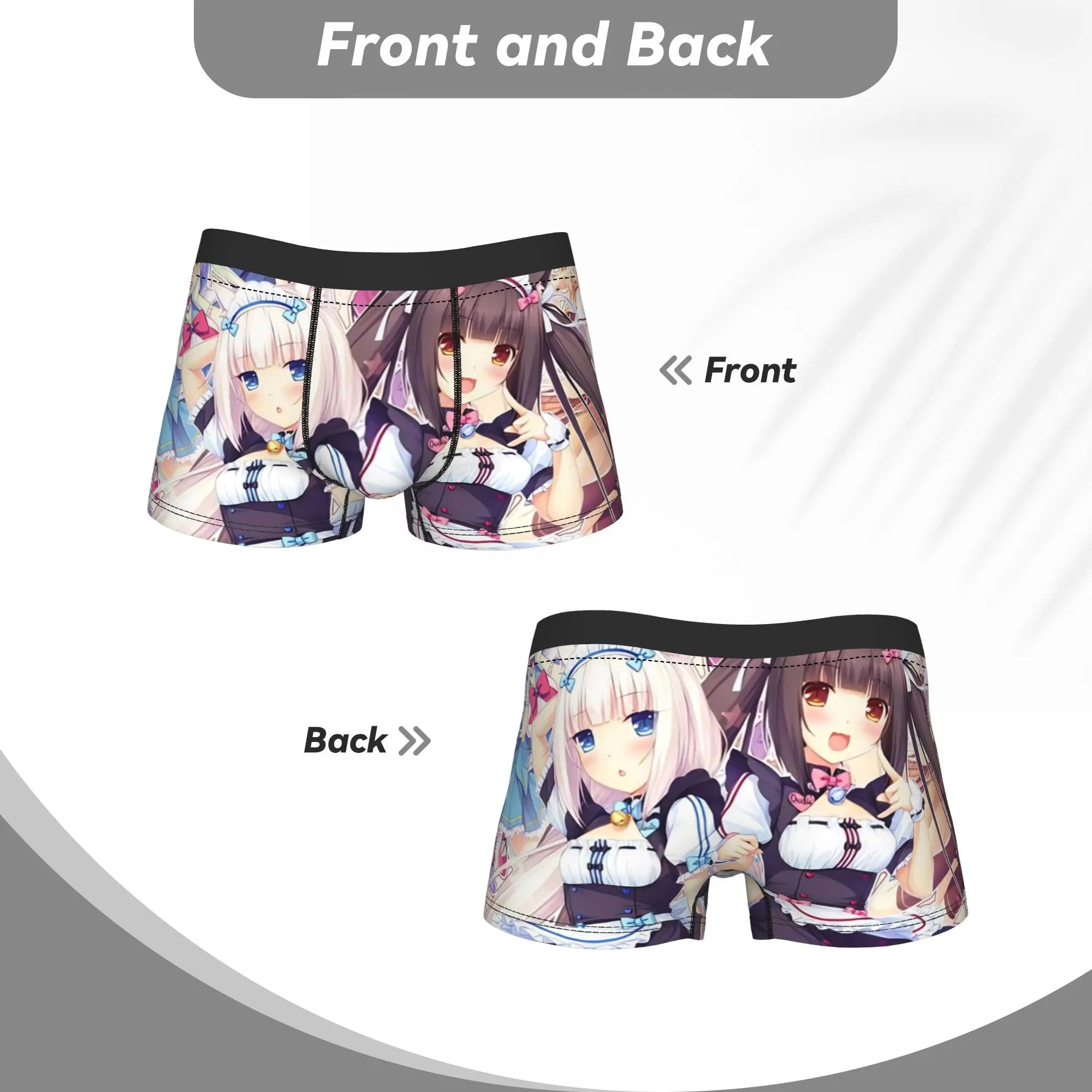 Official Nekopara Anime Boxer Briefs – Premium Breathable Kawaii Underwear