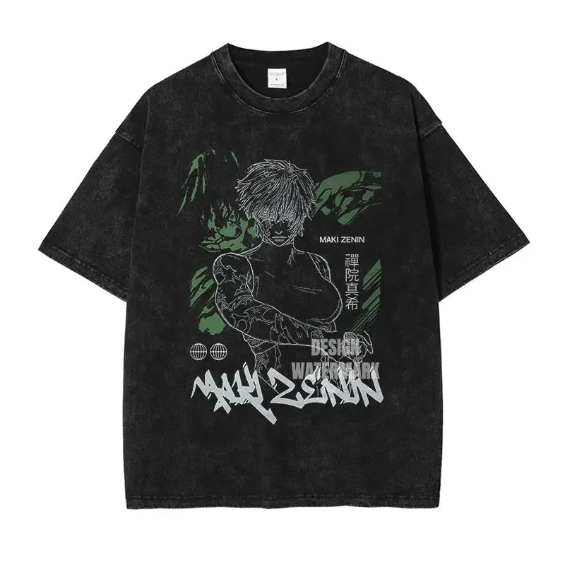 Official Jujutsu Kaisen "Choso" Vintage Washed T-Shirt – Premium Oversized Anime Streetwear