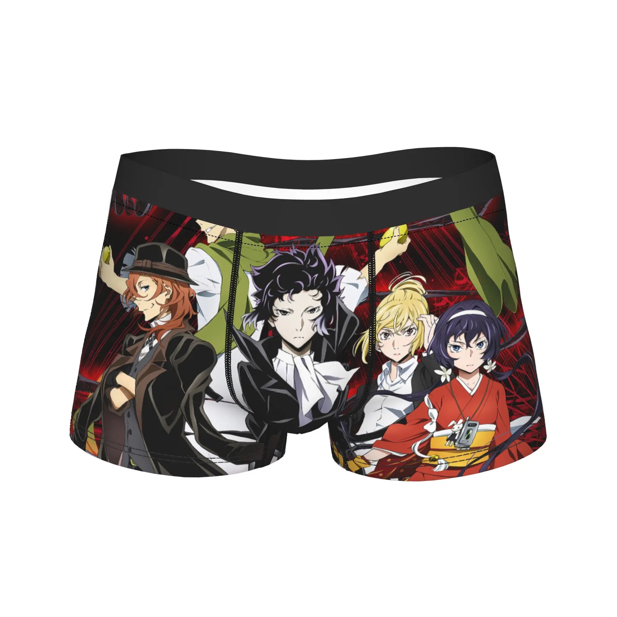 Official Bungou Stray Dogs Anime Boxer Briefs – Premium Breathable Men's Underwear