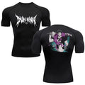 Men's "Anime Essence" Pure Cotton Compression Tee – Premium 2026 Fitness Top