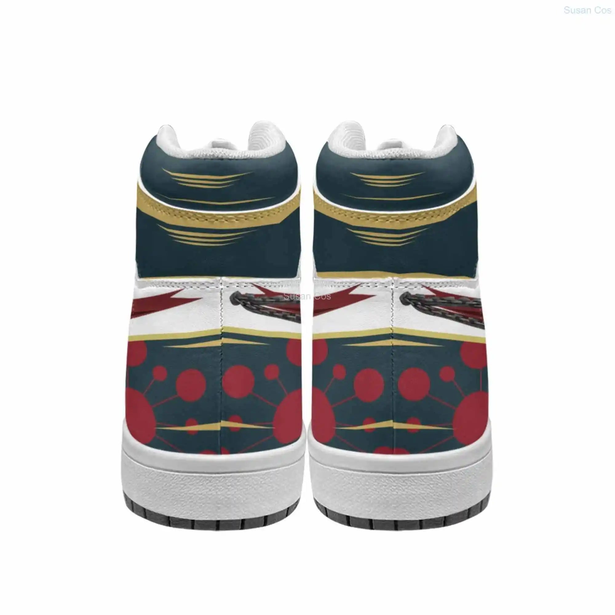 Official Uzui Tengen Demon Slayer Anime Sneakers – Sound Hashira Custom Streetwear