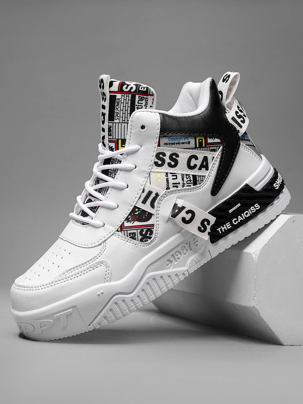 Men's "Cloud-Walk" Ultra-Light Skateboard Shoes – Breathable High-Elasticity Urban Sneakers