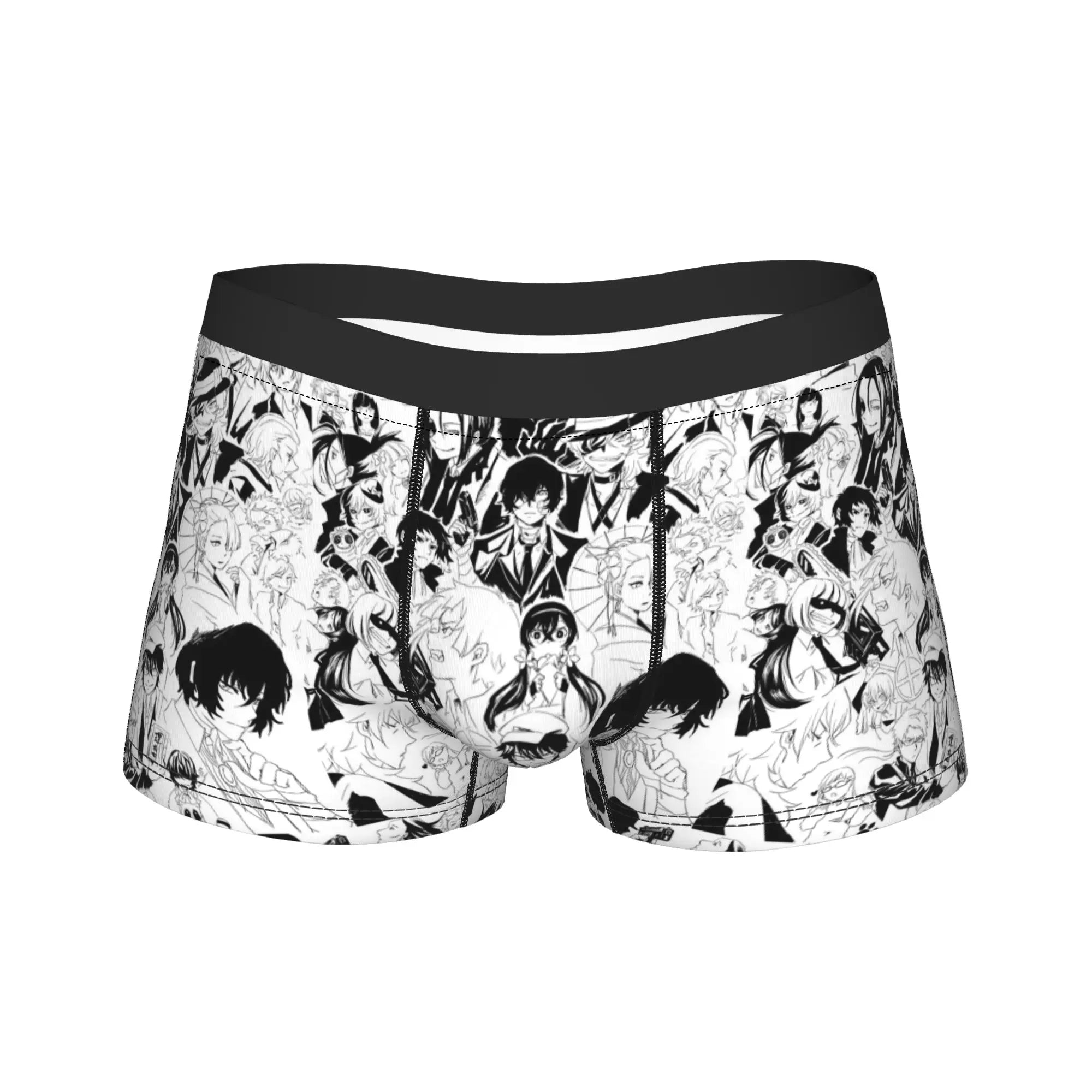 Official Bungou Stray Dogs Anime Boxer Briefs – Premium Breathable Men's Underwear