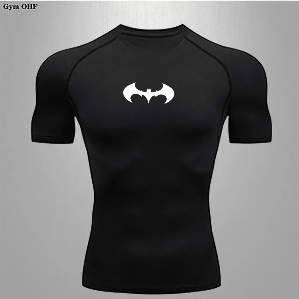 Men's "Elite Performance" Compression Long Sleeve – Premium Rash Guard for Gym, BJJ & Running