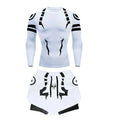 Men's "Jujutsu Kaisen" 3D Compression Set – Premium Gym Shirt & Training Shorts