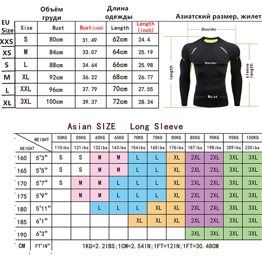 "pdmcms" Gothic Graphic High-Neck Compression Shirt – Premium Long Sleeve Fitness Top