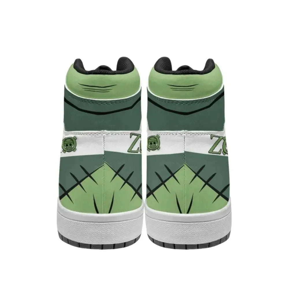 Official Bandai "One Piece: Luffy & Zoro" Sneakers – Premium Anime Casual Board Shoes