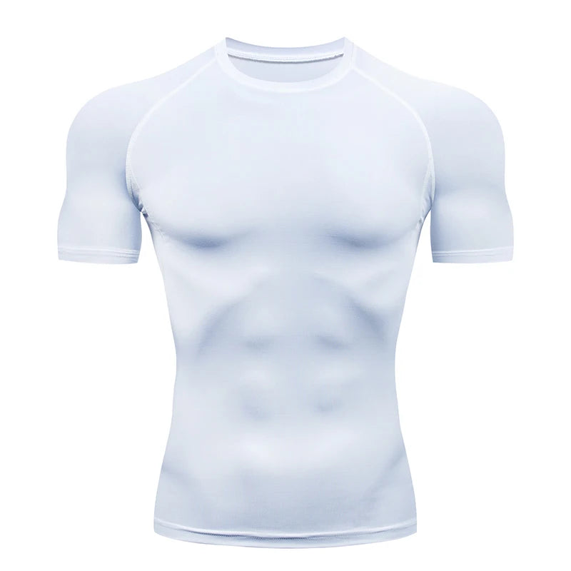 Men's "Elite Performance" Compression Long Sleeve – Premium Rash Guard for Gym, BJJ & Running