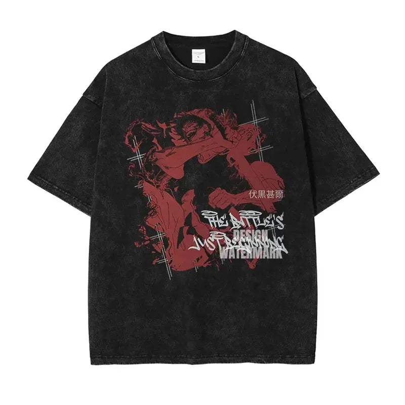 Official Jujutsu Kaisen "Choso" Vintage Washed T-Shirt – Premium Oversized Anime Streetwear