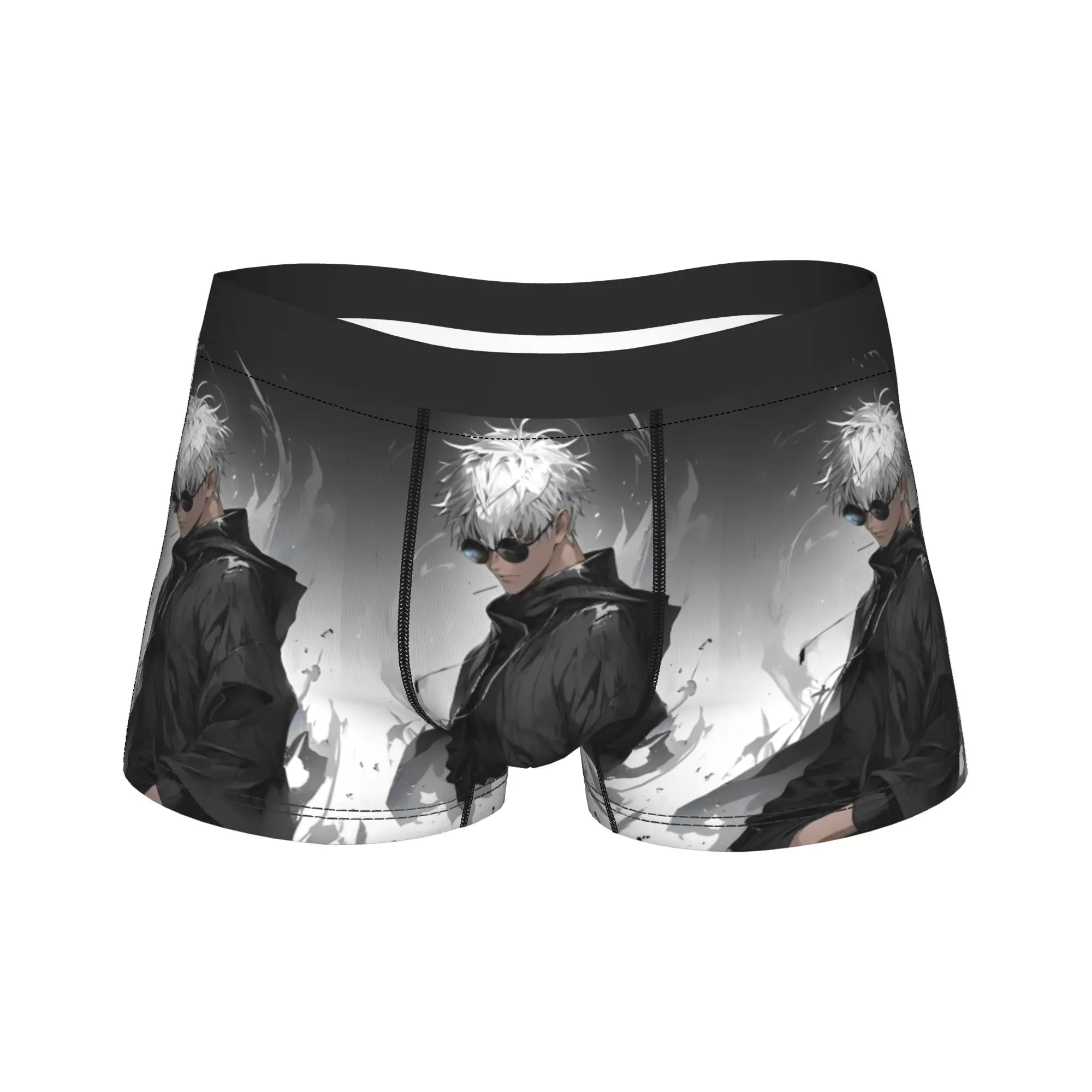 Official Satoru Gojo Jujutsu Kaisen Boxer Briefs – Premium Breathable Men's Underwear