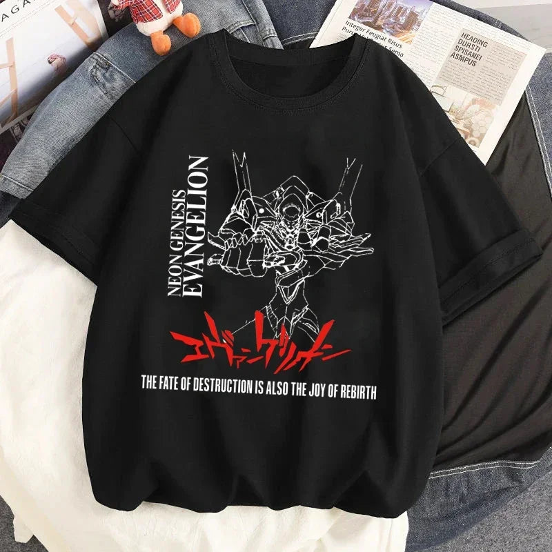 Official Evangelion "Ayanami Rei" Graphic T-Shirt – Premium Oversized Anime Streetwear