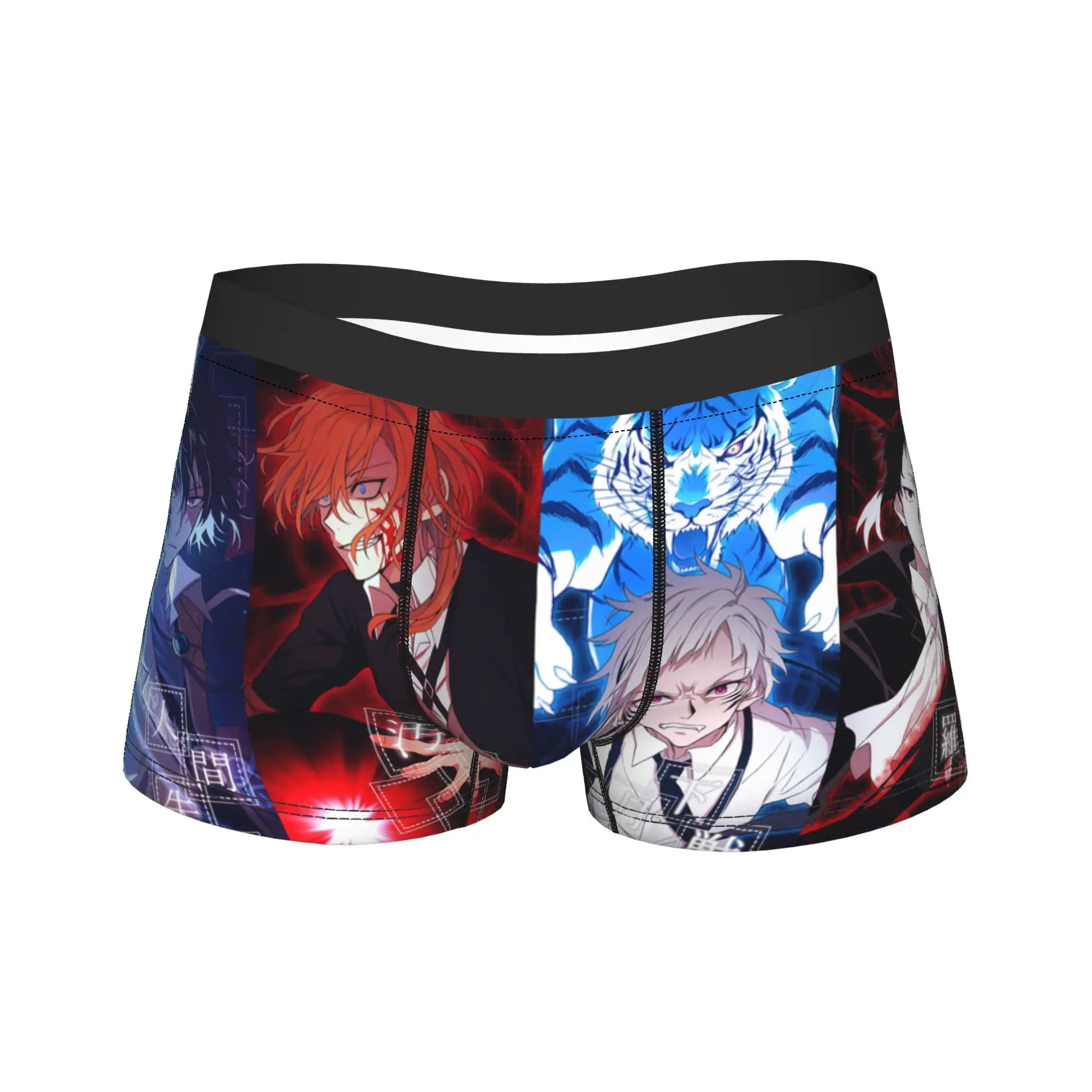 Official Bungou Stray Dogs Anime Boxer Briefs – Premium Breathable Men's Underwear