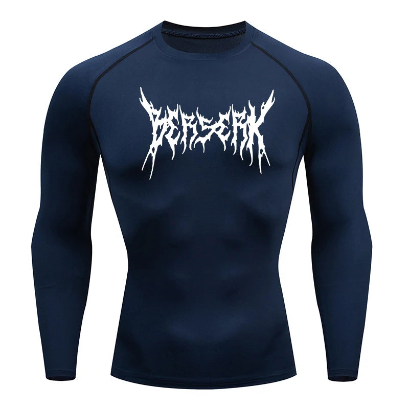 "LAMLKKY" Berserk "Guts" Compression Shirt – Premium Anime Gym Rash Guard