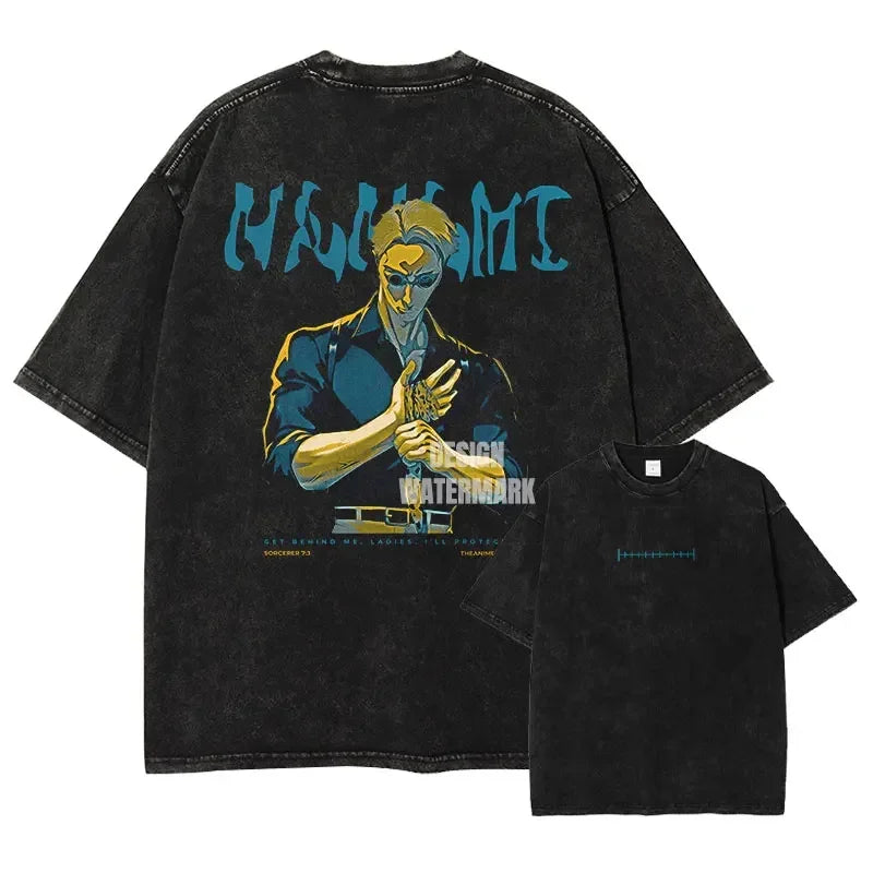 Official Jujutsu Kaisen "Choso" Vintage Washed T-Shirt – Premium Oversized Anime Streetwear