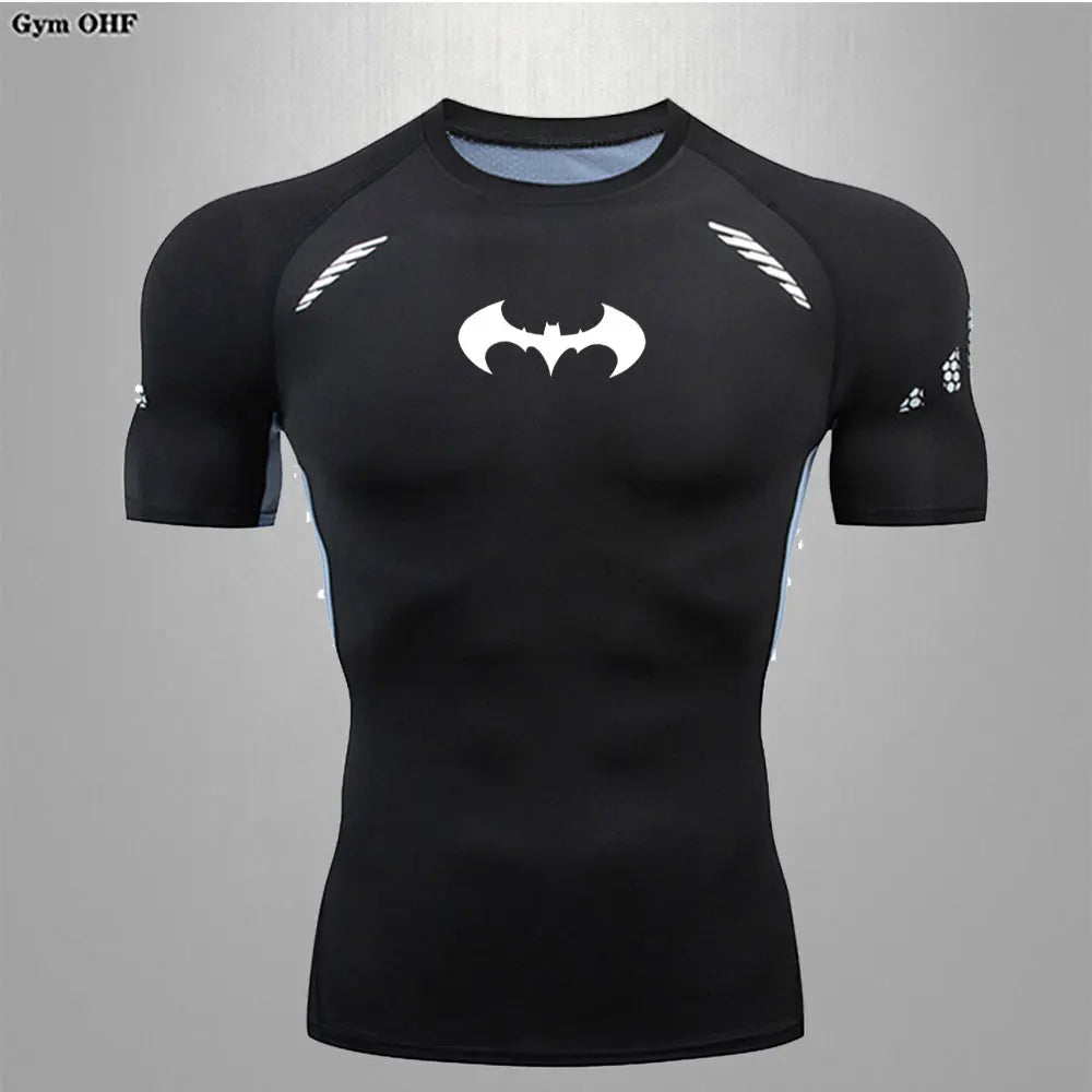 Men's "Elite Performance" Compression Long Sleeve – Premium Rash Guard for Gym, BJJ & Running