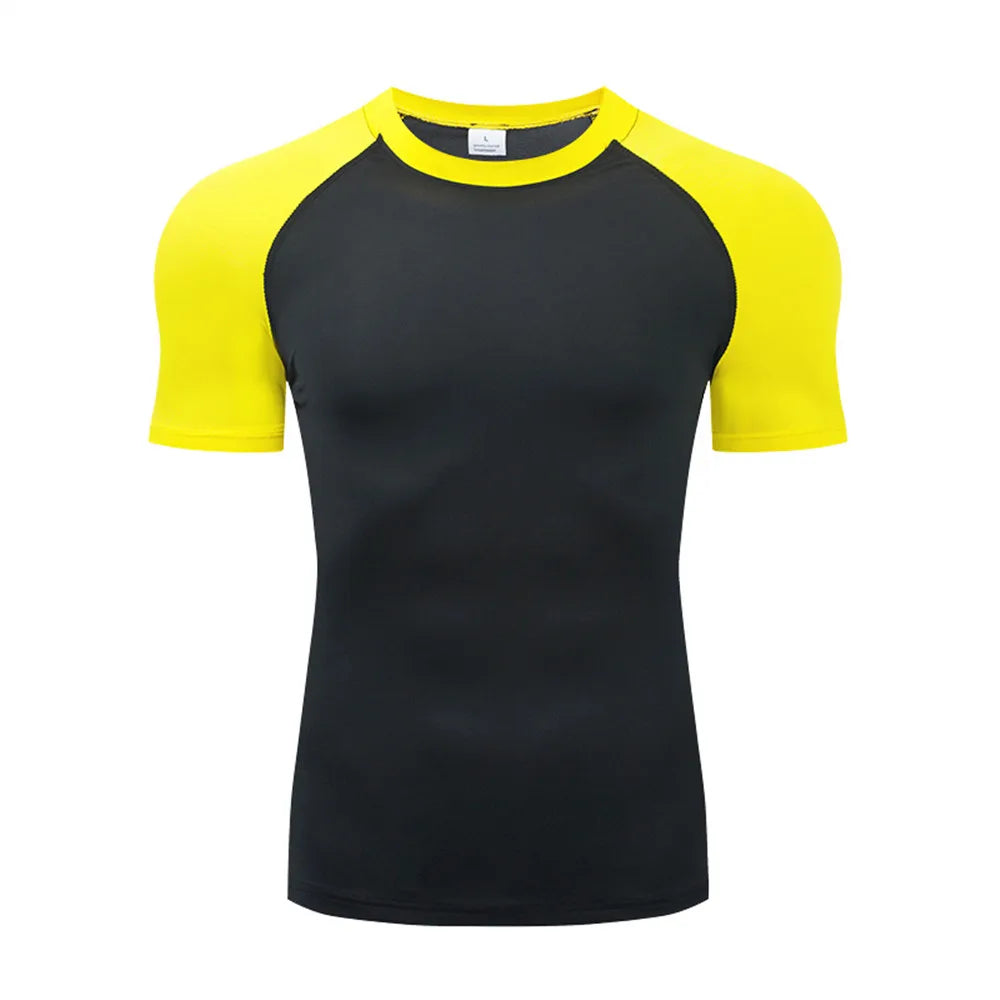 Men's "Dark Knight" Compression Shirt – Premium Bat-Graphic Athletic Tee for Gym & Running