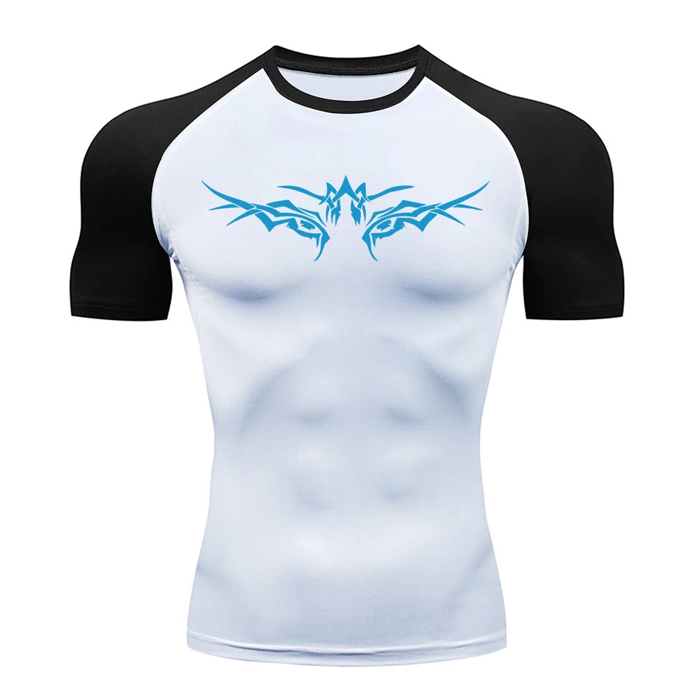 Unisex "Urban Pulse" Compression Tee – 2026 New Edition Quick-Dry Daily T-Shirt